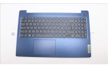 Lenovo 5CB1M47563 C-Cover with keyboard, Italian, Abyss Blue, Non-Backlight, UK