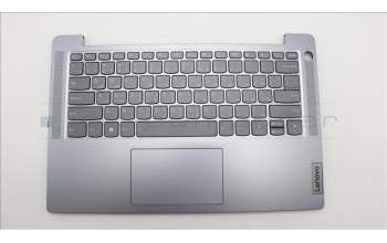Lenovo 5CB1M47817 C-Cover with keyboard, Arabic, Arctic Grey, Fingerprint, US