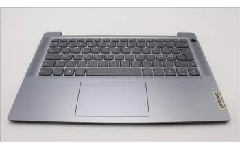 Lenovo 5CB1M47836 C-Cover with keyboard, Nordic, Arctic Grey, Fingerprint, UK
