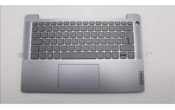 Lenovo 5CB1M47837 C-Cover with keyboard, Portuguese, Arctic Grey, Fingerprint, UK
