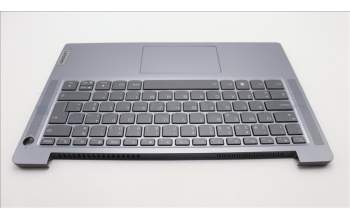 Lenovo 5CB1M47837 C-Cover with keyboard, Portuguese, Arctic Grey, Fingerprint, UK