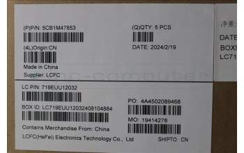 Lenovo 5CB1M47853 COVER Upper Case ASM_ENG L 83ELNFPAG