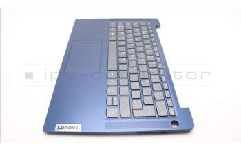 Lenovo 5CB1M47942 C-Cover with keyboard, Belgian, Abyss Blue, Fingerprint, UK