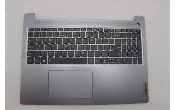 Lenovo 5CB1M48039 C-Cover with keyboard, US English Euro, Arctic Grey, Non-Backlight, Non-Fingerprint, US
