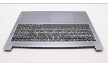 Lenovo 5CB1M48047 C-Cover with keyboard, UK English, Arctic Grey, Non-Backlight, Non-Fingerprint, UK
