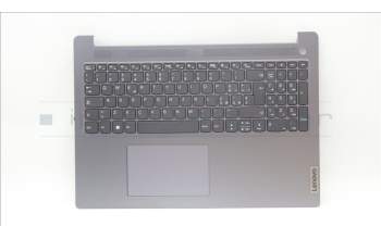 Lenovo 5CB1M48048 C-Cover with keyboard, Italian, Arctic Grey, Non-Backlight, Non-Fingerprint, UK