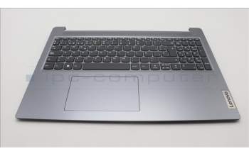 Lenovo 5CB1M48049 C-Cover with keyboard, Spanish, Arctic Grey, Non-Backlight, Non-Fingerprint, UK