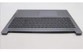 Lenovo 5CB1M48058 C-Cover with keyboard, French, Arctic Grey, Non-Backlight, Non-Fingerprint, US