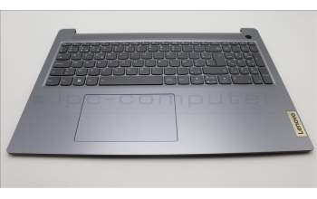 Lenovo 5CB1M48192 C-Cover with keyboard, Belgian, Arctic Grey, Backlight, Non-Fingerprint, UK