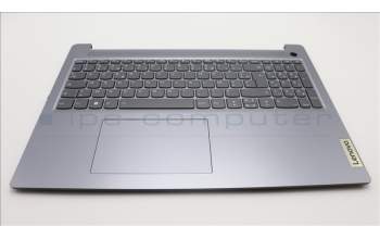 Lenovo 5CB1M48198 C-Cover with keyboard, French, Arctic Grey, Backlight, Non-Fingerprint, US