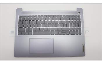 Lenovo 5CB1M48207 C-Cover with keyboard, Italian, Arctic Grey, Backlight, Non-Fingerprint, UK