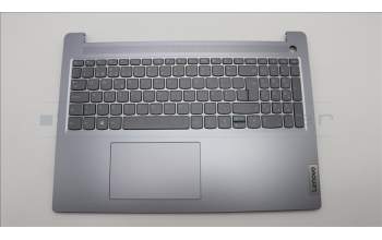 Lenovo 5CB1M48212 C-Cover with keyboard, Portuguese, Arctic Grey, Backlight, Non-Fingerprint, UK