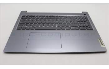 Lenovo 5CB1M48216 C-Cover with keyboard, Switzerland, Arctic Grey, Backlight, Non-Fingerprint, UK
