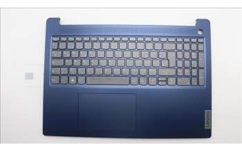 Lenovo 5CB1M48265 C-Cover with keyboard, German, Abyss Blue, Backlight, Non-Fingerprint, UK