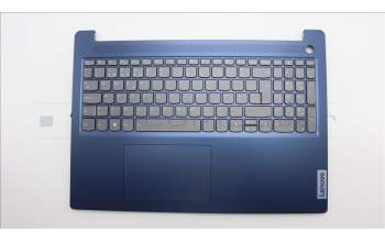 Lenovo 5CB1M48276 C-Cover with keyboard, Portuguese, Abyss Blue, Backlight, Non-Fingerprint, UK