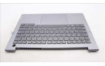 Lenovo 5CB1M48330 C-Cover with keyboard,USA English,Arctic Grey,Backlight