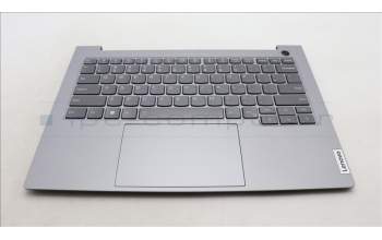 Lenovo 5CB1M48330 C-Cover with keyboard, English, Arctic Grey, Backlight, US