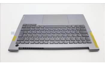 Lenovo 5CB1M48338 C-Cover with keyboard, Hungarian, Arctic Grey, Backlight, UK