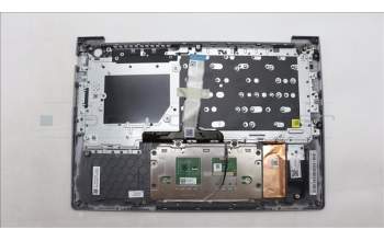 Lenovo 5CB1M48340 C-Cover with keyboard, Italian, Arctic Grey, Backlight, UK