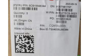 Lenovo 5CB1M48344 COVER Upper Case ASM_NORDIC W21KJ AGBL