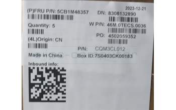 Lenovo 5CB1M48357 C-Cover with keyboard, Belgian, Arctic Grey, Non-Backlight, UK