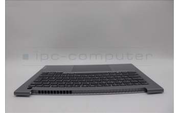 Lenovo 5CB1M48384 C-Cover with keyboard, UK English, Arctic Grey, Non-Backlight, UK