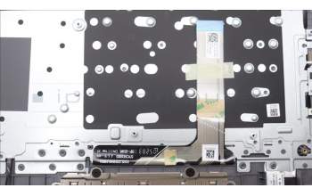 Lenovo 5CB1M48411 C-Cover with keyboard, Nordic, Arctic Grey, Backlight, UK