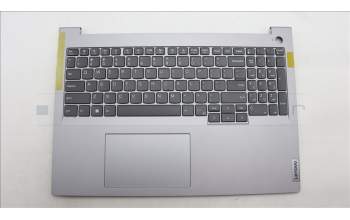 Lenovo 5CB1M48428 C-Cover with keyboard, English, Arctic Grey, Non-Backlight, US