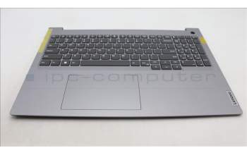 Lenovo 5CB1M48428 C-Cover with keyboard, English, Arctic Grey, Non-Backlight, US