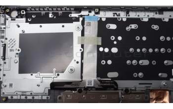 Lenovo 5CB1M48472 C-Cover with keyboard, Hungarian, Arctic Grey, Backlight, UK