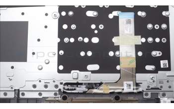 Lenovo 5CB1M48524 C-Cover with keyboard, Czech/Slovakian, Arctic Grey, Backlight, UK