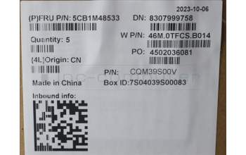 Lenovo 5CB1M48533 COVER Upper Case ASM_HUN W21KH AGBL U