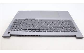 Lenovo 5CB1M48540 C-Cover with keyboard, Portuguese, Arctic Grey, Backlight, UK