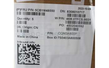 Lenovo 5CB1M48550 COVER Upper Case ASM_USA ENG W21KHAGBL U