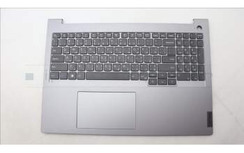 Lenovo 5CB1M48551 C-Cover with keyboard, Arabic, Arctic Grey, Non-Backlight, US