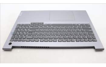 Lenovo 5CB1M48551 C-Cover with keyboard, Arabic, Arctic Grey, Non-Backlight, US