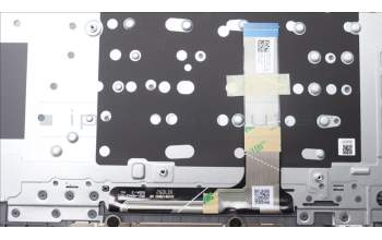 Lenovo 5CB1M48803 C-Cover with keyboard, UK English, Arctic Grey, Non-Backlight, UK