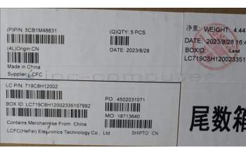 Lenovo 5CB1M48831 LCD Cover L 82NX IG DIS