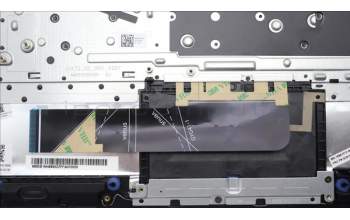 Lenovo 5CB1M48892 C-Cover with keyboard, UK English, Black, UK