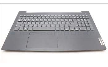 Lenovo 5CB1M48905 C-Cover with keyboard, German, Black, UK