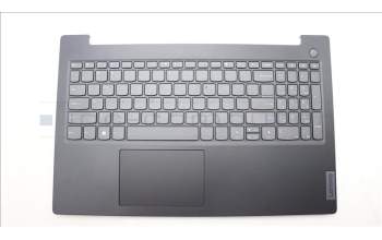 Lenovo 5CB1M50153 C-Cover with keyboard, USA English, Black, US