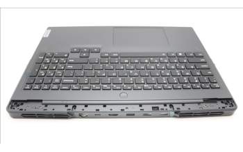 Lenovo 5CB1M51007 C-Abdeckung mit Tastatur, Griechisch, Grau, RGB Hintergrundbel