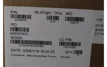 Lenovo 5CB1M64763 COVER COVER L 83DE STRIP BK