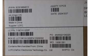 Lenovo 5CB1M64913 C-Cover with keyboard, Ukraine, RGB Backlight, US