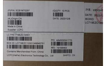 Lenovo 5CB1M70297 COVER L 83D4 D COVER A/G