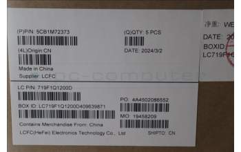 Lenovo 5CB1M72373 C-Cover with keyboard, Bulgarian, w/Screw, UK