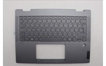 Lenovo 5CB1N61296 C-Cover with keyboard, UK English, Luna Grey, w/Storm Grey Keycaps, UK