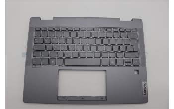 Lenovo 5CB1N61298 C-Cover with keyboard, Spanish, Luna Grey, w/Storm Grey Keycaps, UK