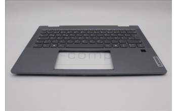 Lenovo 5CB1N61308 C-Cover with keyboard, German, Luna Grey, w/Storm Grey Keycaps, UK