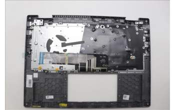 Lenovo 5CB1N61313 C-Cover with keyboard, Hebrew, Luna Grey, w/Storm Grey Keycaps, US